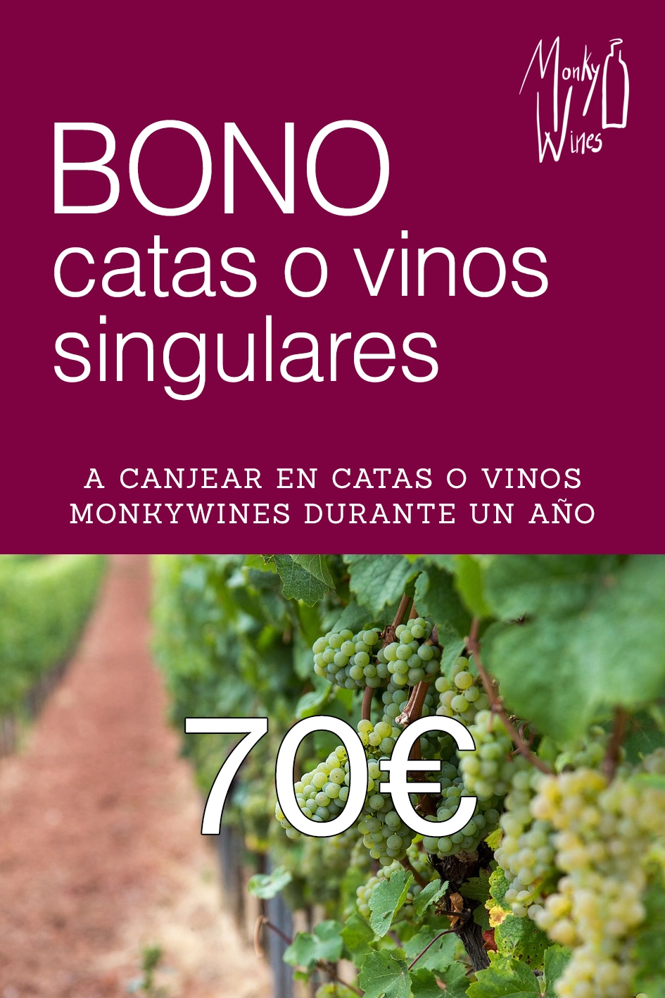 Bono Catas o vinos singulares 70 €